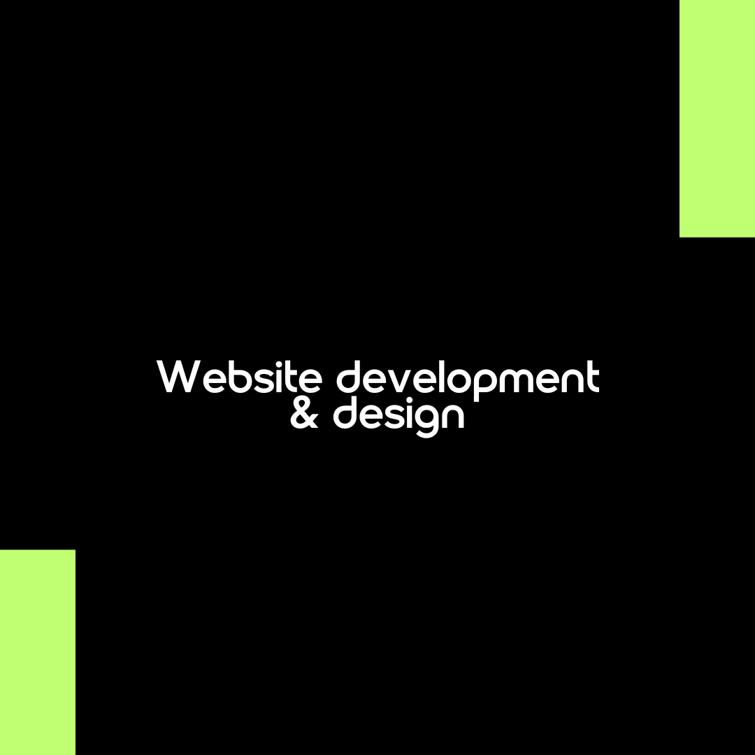 Website development & design