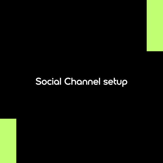 Social channel setup
